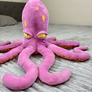 The Simpsons Purple Octopus Plush Jumbo Universal Studios Squid Large Plush
